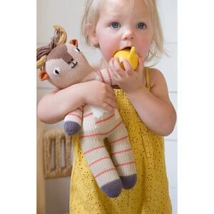 BLABLA Pablo The Longhorn Kids Knit Doll New No Tags